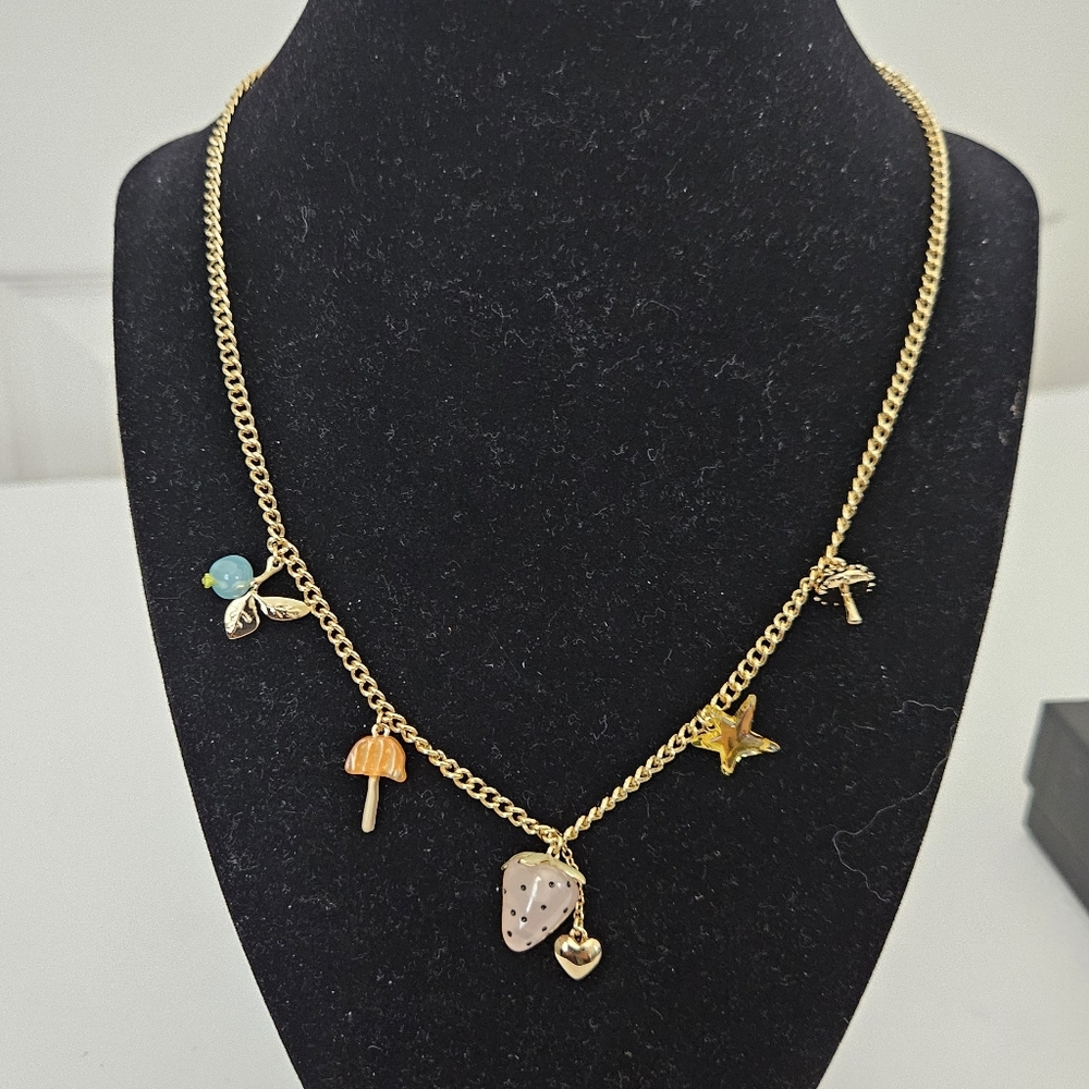 Coach NWT Charm Necklace - Picture 2 of 9